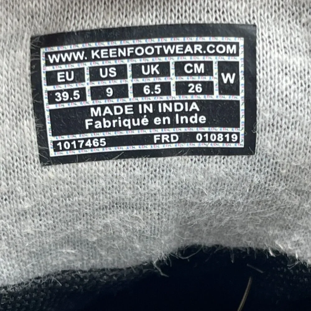 Keen Kaci Boots Womens Size 9 Black Leather Mid Waterproof Winter Comfort - Picture 8 of 9